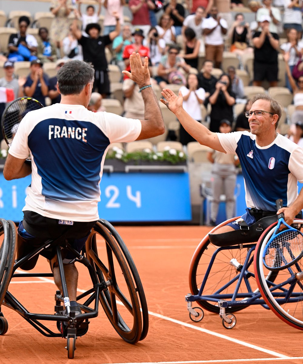 Le job est fait, rendez-vous en quarts de finale 🤝🇫🇷

#Paris2024