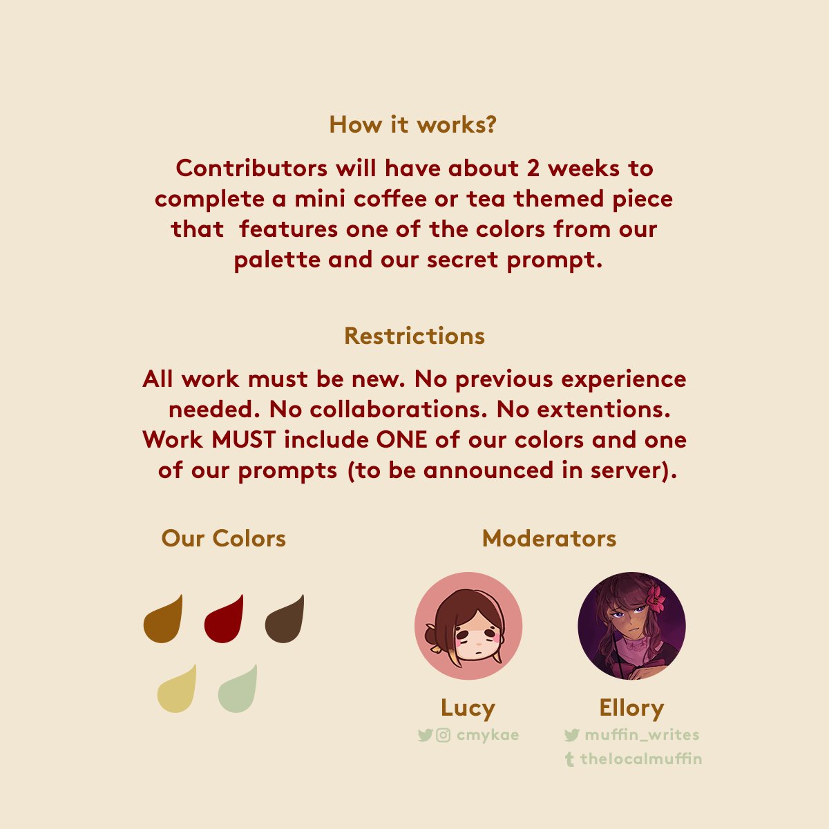 ☕️ it's time for a second cup of coffee

Are you ready to create a caffeinated tribute? Sign-ups for Caffeine Rush begin TODAY. Will you ride that caffeine rush wave or end up in a caffeine coma? Let's find out (;

📆 Closes Sep 30, 9PM CT 
🔗 Sign-up now: forms.gle/8eCxP5jtyWYA1M…