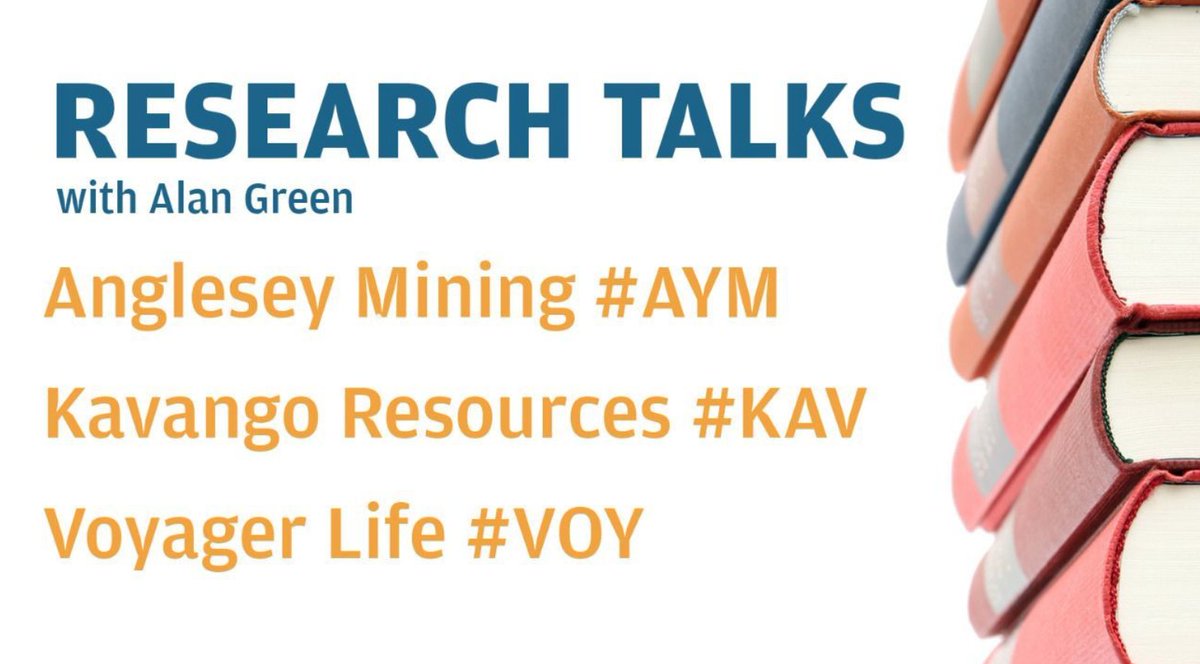 This week's <a href="/StockBoxMedia/">StockBox🎙️📈📽️</a> #researchtalks sees <a href="/Alan__Green/">Alan Green</a> <a href="/Brand_UK/">BrandUK</a> discuss:

✅ <a href="/AngleseyMining/">Anglesey Mining plc</a> #AYM 
✅ <a href="/KavangoRes/">Kavango Resources</a> #KAV 
✅ @VoyagerLifePlc <a href="/M3Helium/">M3 Helium</a> #VOY 

with <a href="/MarkEJFairbairn/">Mark EJ Fairbairn</a> 

#copper #gold #silver #zinc #anglesey #parysmountain #Botswana #Zimbabwe #helium #kansas