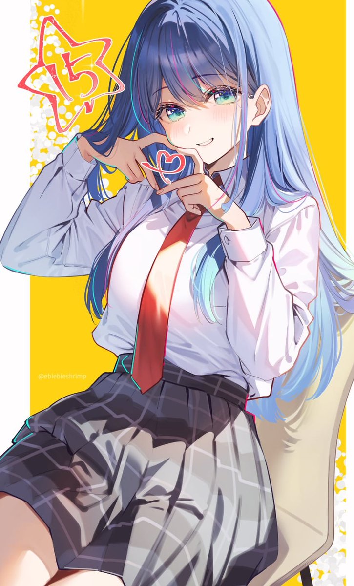 ttali_a's tweet photo. Kurokawa Akane💙❤️ https://t.co/HIFWRGvq49