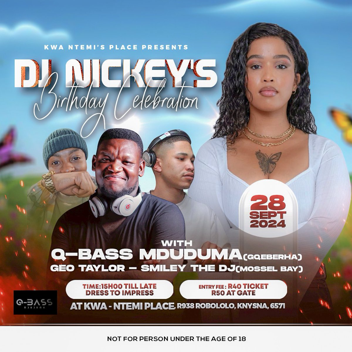 QBassMduduma's tweet photo. Supporting DJ Nickek's Birthday Celebration https://t.co/7FtJ2P1U3O