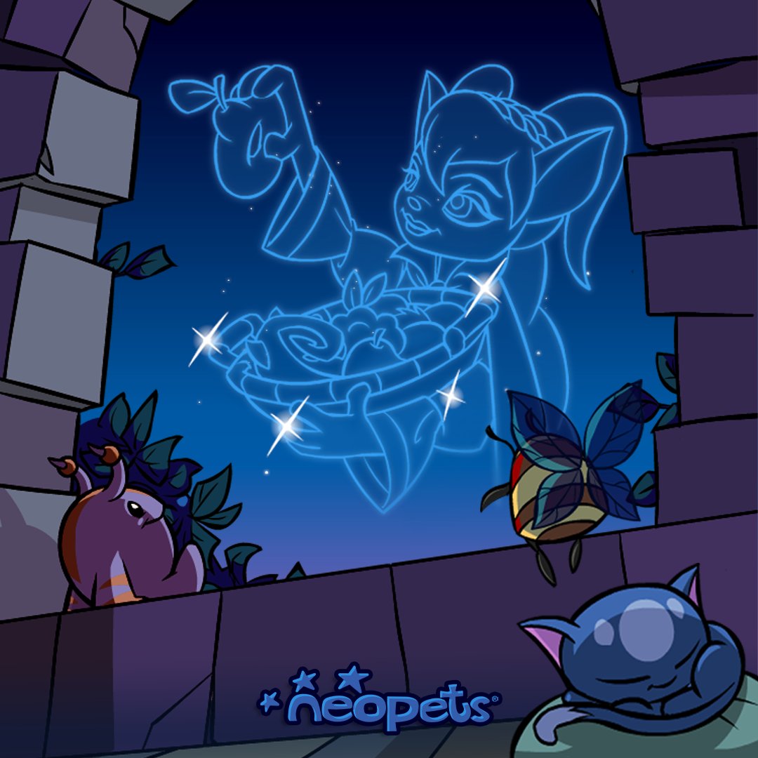 The Month of Gathering has swept across Neopia..

The Gatherer constellation celebrates Fauna, with a kind heart and love for Petpets. 

Neopians born during this month are generous, patient, and caring - especially to those in need! 

Tag a Neofriend born this month! 🩵