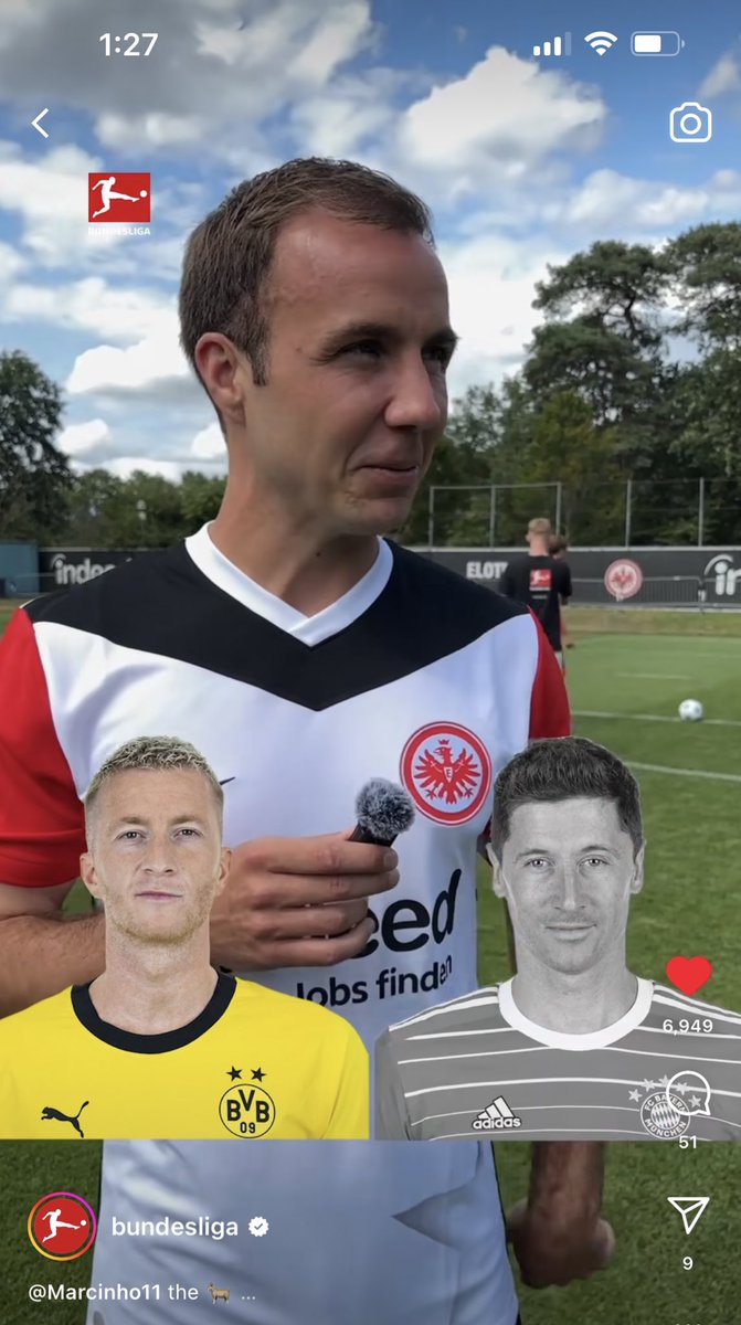 reusgoatt's tweet photo. “So Marco is your Goat?”

Gotze: “Yes. He is.”

🐐. https://t.co/V91Ap13LkU