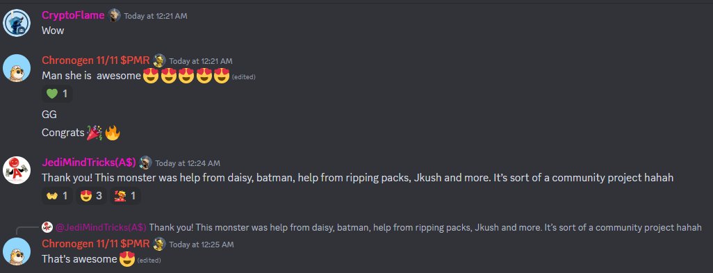 exochickarno's tweet image. 1/16 Today is the deadline for making rainbow @yunipals  monsters. It was a really cool event - especially in the last week. I saw how many #collectors united and supported each other to make their best fusion. Even DeasiDream was in the game.