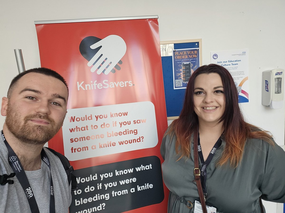 Christopher O'Sullivan (He/Him/His) (@rn_chris_mcr) on Twitter photo Great day on Friday completing <a href="/Knifesaversuk/">KnifeSavers</a> train the trainer course with <a href="/FH199111/">Florence Haigh</a>! Massive thanks to Flo for building the connection and planning delivery at MMU! I'm really excited to start delivering to our students! Great day on Friday completing <a href="/Knifesaversuk/">KnifeSavers</a> train the trainer course with <a href="/FH199111/">Florence Haigh</a>! Massive thanks to Flo for building the connection and planning delivery at MMU! I'm really excited to start delivering to our students!