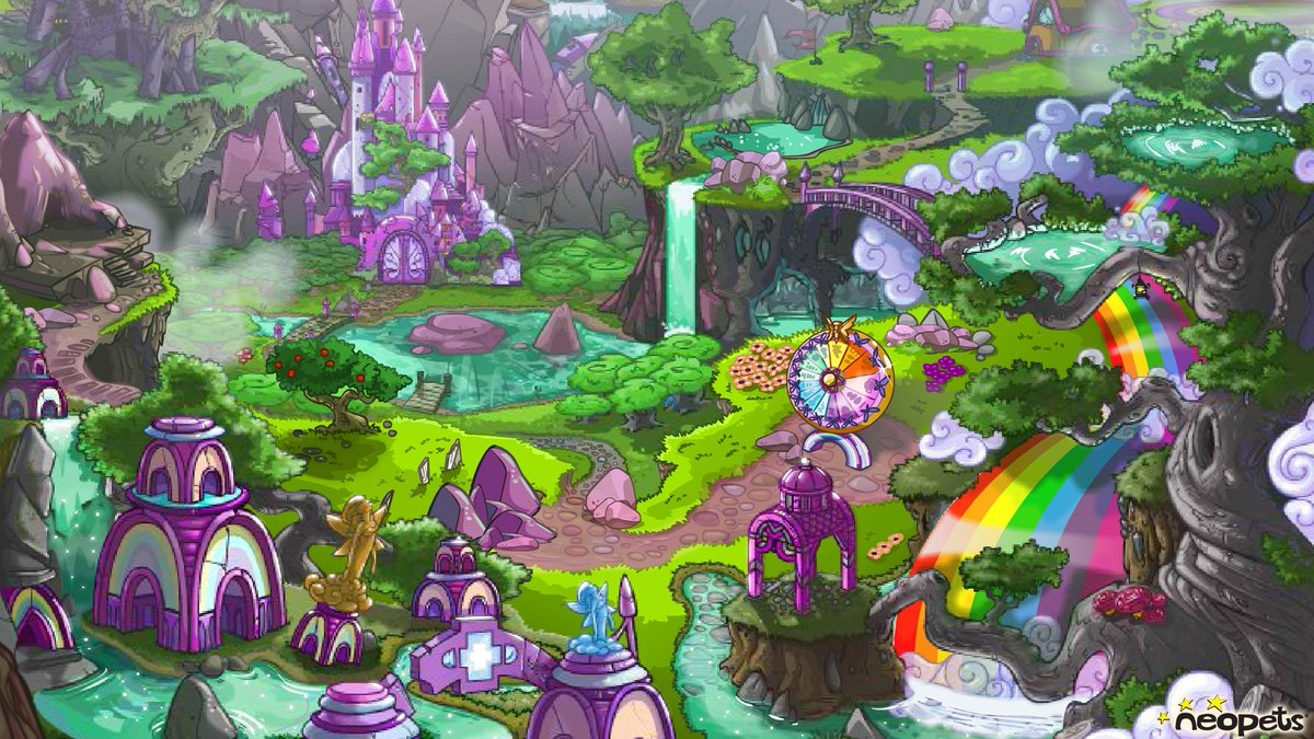 mewsfire's tweet photo. the bg was literally just official neopets wallpaper btw https://t.co/nOCK6ov5vk
