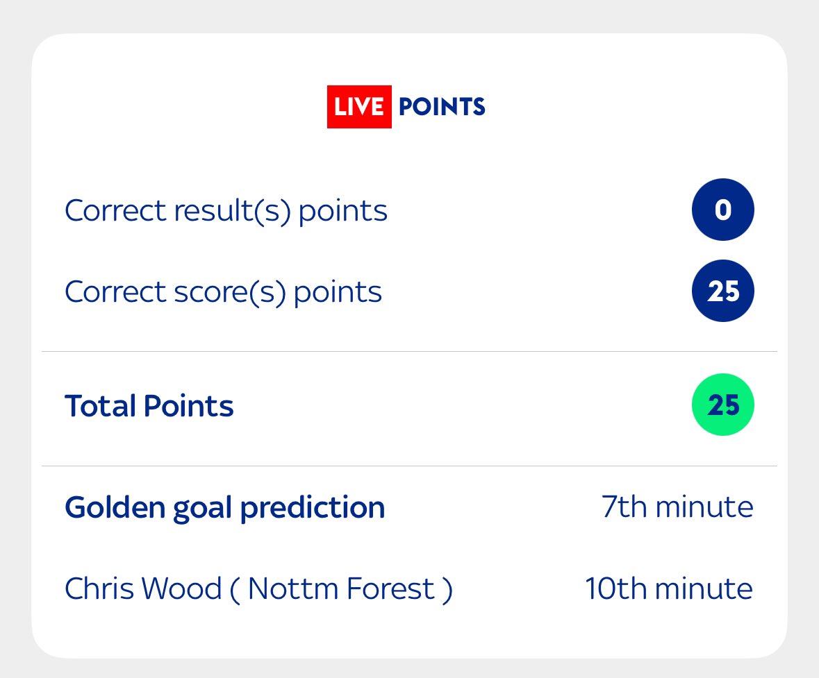 Sidey88's tweet photo. Couldn’t just hold out for 15 seconds could you @Everton @Super6 😫🥲 don’t want a million quid anyway 😀 https://t.co/i4UWxWfoVi