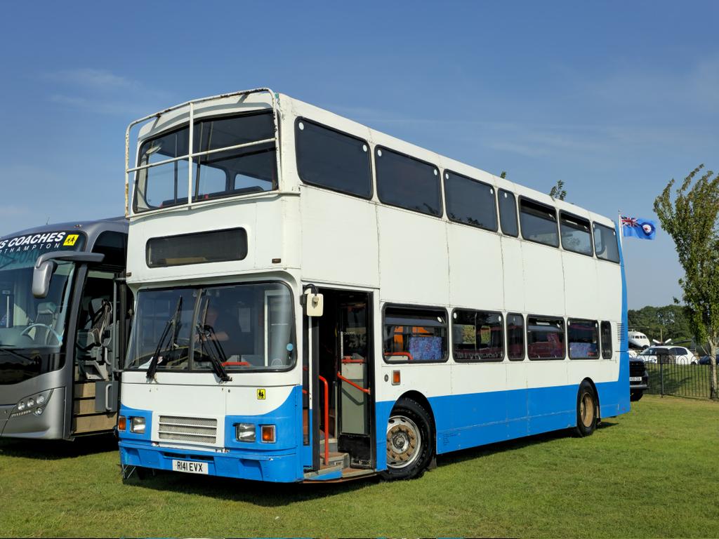 Preserved Olympians seen today at Buses Festival 2024 held at Sywell Aerodrome, Northamptonshire which was organised by <a href="/BusesMagazine/">Buses Magazine</a>.