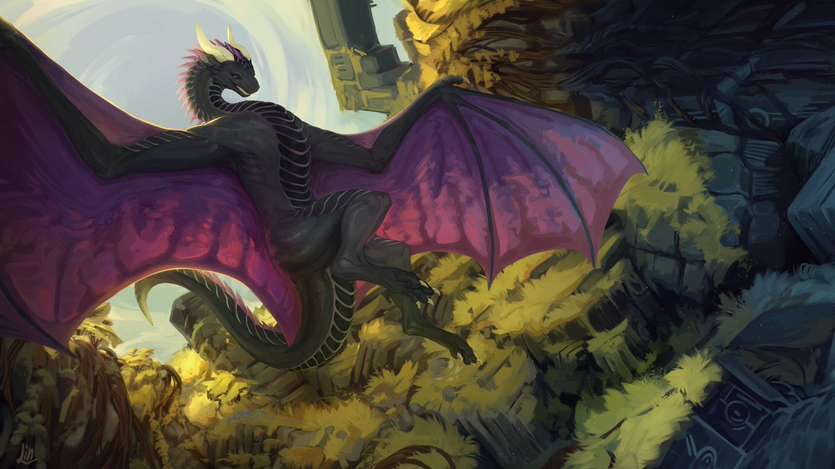 Complex color illustration for Eval(fa)

#art #dragon #fantasy