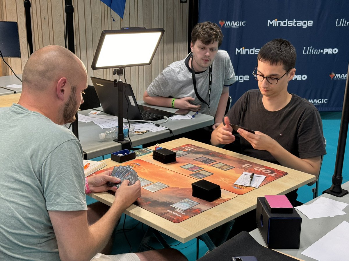 The final of Nordic Masters Modern is on the way!

⚔️ Johannes Alberyd 🇸🇪
⚔️ Thomas Munk 🇩🇰

See it all at twitch.tv/mindstage