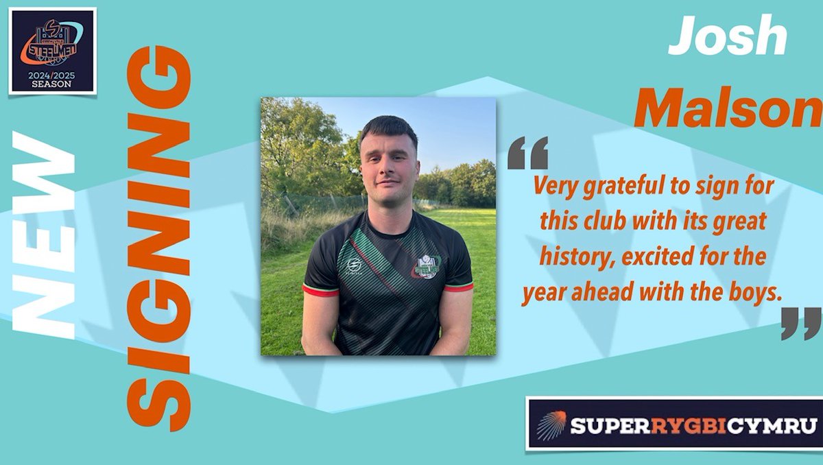 Ebbw Vale RFC are delighted to announce the signings of outside half Josh Malson and 2nd row forward Alfred Bateman Lloyd.

Click on the link for more details: evrfc.co.uk/new-signings-j… 

#NewSignings #FeelTheSteel

<a href="/Sports_CCB/">Christ College Brecon Sport</a> <a href="/AllWalesSport/">All Wales Sport</a> <a href="/SuperRygbiCymru/">Super Rygbi Cymru</a>