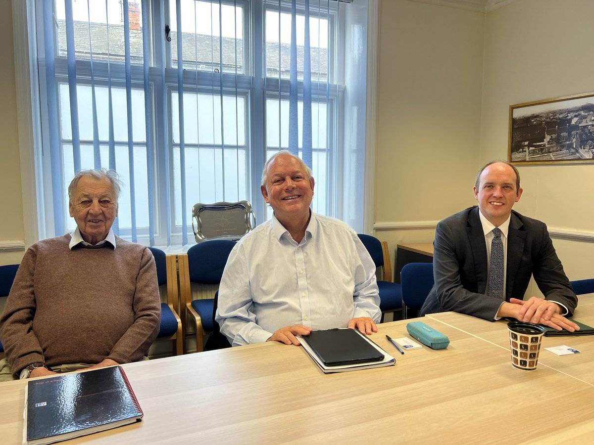 This morning #Winslow Cllr’s John Chilver (<a href="/claycon/">John Chilver</a>), <a href="/davidgoss/">David Goss</a> &amp; <a href="/BillyStanier1/">Billy Stanier</a> held their monthly <a href="/BucksCouncil/">Buckinghamshire Council</a> Councillors’ Surgery. It is the first Sunday of every month at 10:30am in the Winslow Town Council Offices. All welcome, no appointment needed. <a href="/Conservatives/">Conservatives</a>