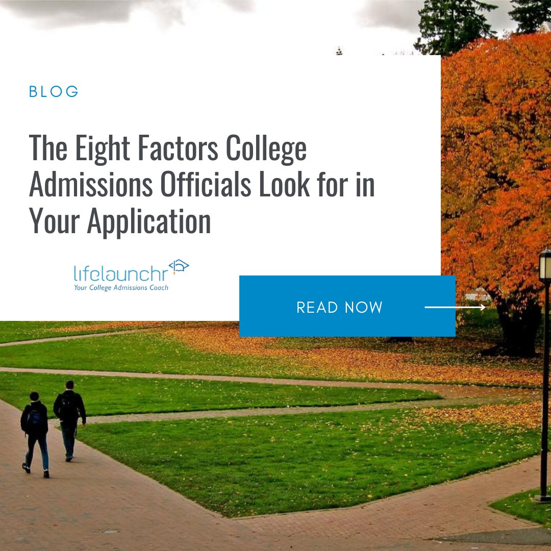 lifelaunchr's tweet image. Unlock the secrets to acing your college application! 🎓✨
Discover the eight critical factors admissions officials consider and boost your chances of getting accepted. 
Don&apos;t miss out—read now! 📚👩‍🎓👨‍🎓 
lifelaunchr.com/eight-factors-…

#CollegeAdmissions #HigherEducation #ApplicationTips