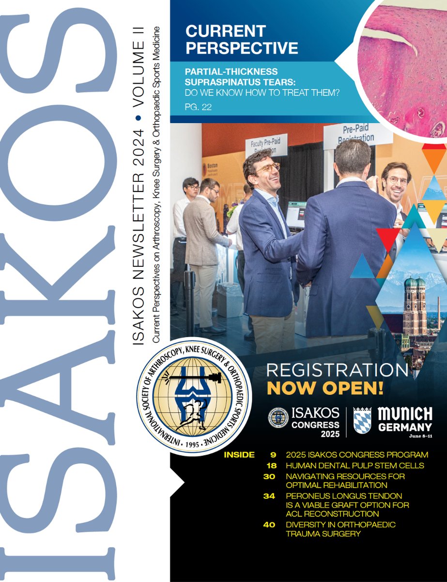 2024 ISAKOS Newsletter Vol. II - Now Available!

Included in this issue are 5, in-depth current perspectives from world-renowned ISAKOS surgeons plus #ISAKOS2025 program details. Available in eBook and interactive PDF formats to all on Global Link. 🔗 isakos.com/GlobalLink/New…