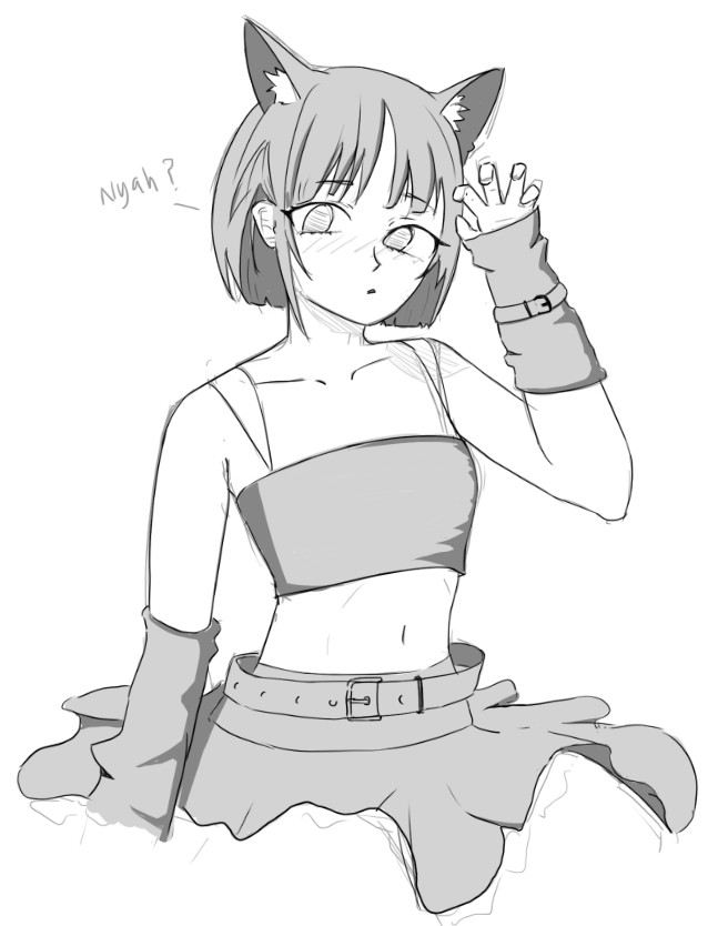reallllPhoenix's tweet photo. nyah~? #art #digitalart https://t.co/iVgvABDtry