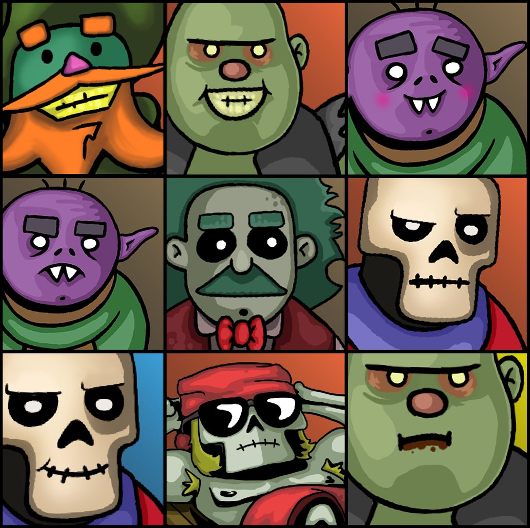 Addgames92's tweet image. 🎭 Creating character portraits for dialogues. Excited to share more soon!

#gamedev #indiedev #NecroArcher