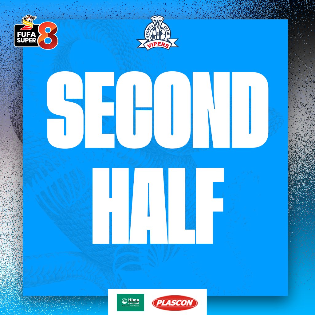 Back out for the second half. 

 🔵 0-0 🟢  [45'] 

#VenomsUpdates || #FUFASuper8 || #OneTeamOneDream ||