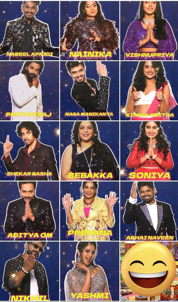 chefbalaa's tweet image. Who&apos;s your favourite contestant of this season 8 😍😍 for now before starting of Tasks

#BigBossTelugu8 #BBS8 #Chidimma #GabbaSingh4K #GabbarSinghOnSept2nd #NandamuriBalakrishna #TheyCallHimOG #Bbnaijas9    #BBN    #bbnaijaseason9