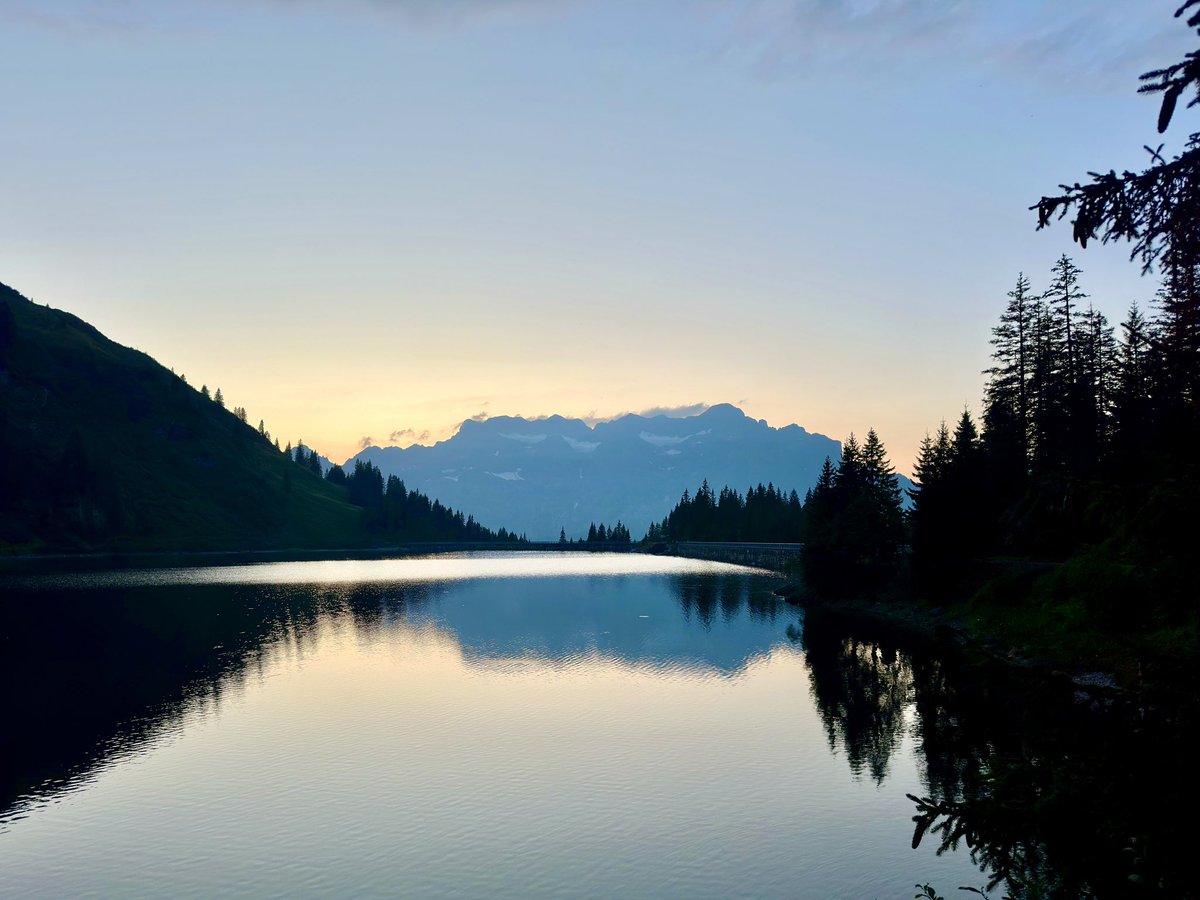 🏔️🇨🇭"Grüezi" from our summer retreat in the Swiss mountains. It’s been a fantastic week filled with research discussions, hikes, and amazing Swiss food.
