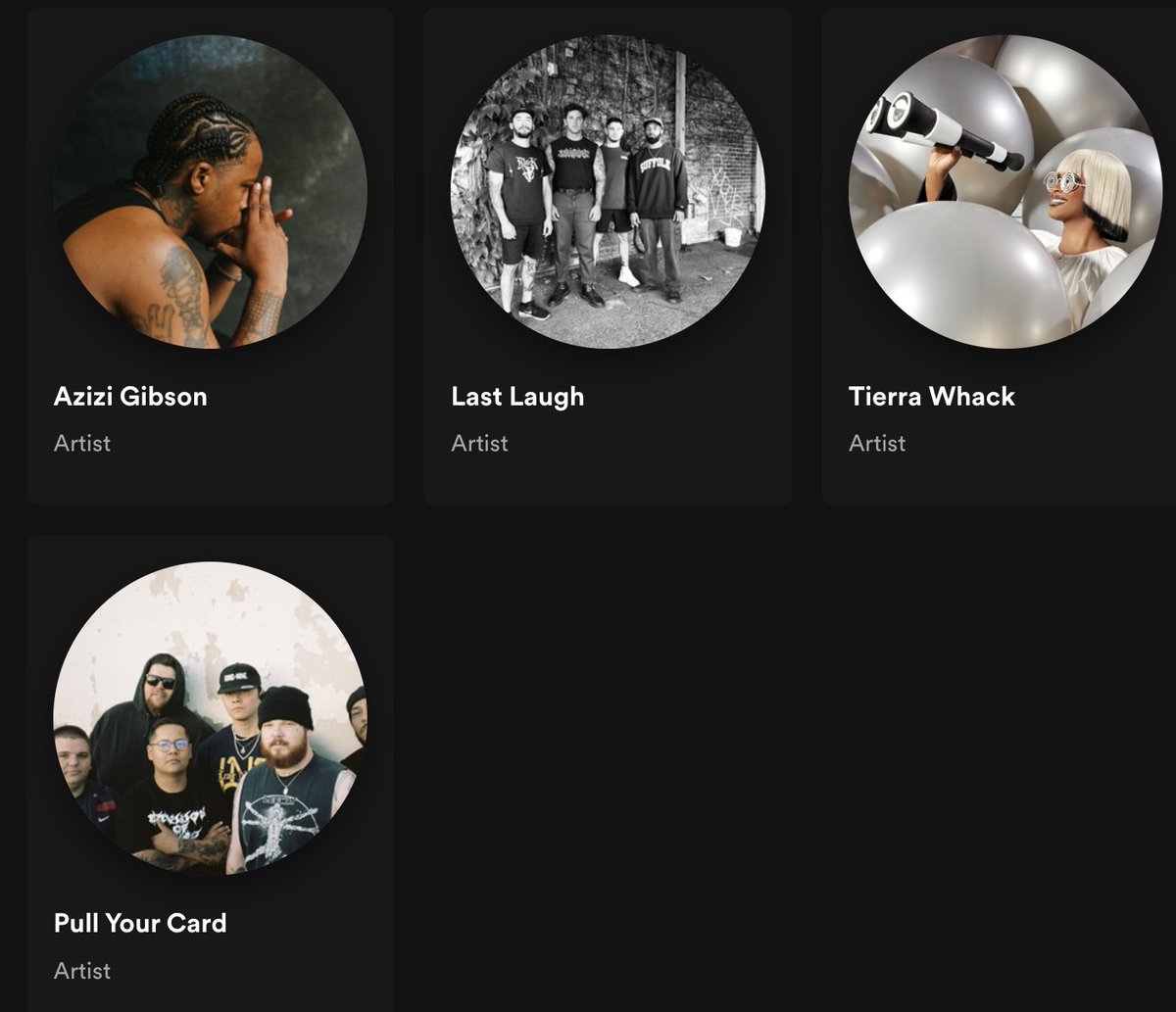 Click Show more. End of August Top artists of last month were: Simulakra(Metalcore) <a href="/simulakrahc/">SIMULAKRA</a>, Discontent(Metalcore), CLIQUE(Hardcore), Worst Doubt(Hardcore) <a href="/worstdoubthc/">Worst Doubt</a>, Risk(Hardcore) <a href="/riskhc/">risk</a>, Cold Hard Steel(Hardcore), Azizi Gibson(Hip-hop/Rap) <a href="/AziziGibson/">M.I.P ALBUM OUT NOW😎🔥</a>, Last