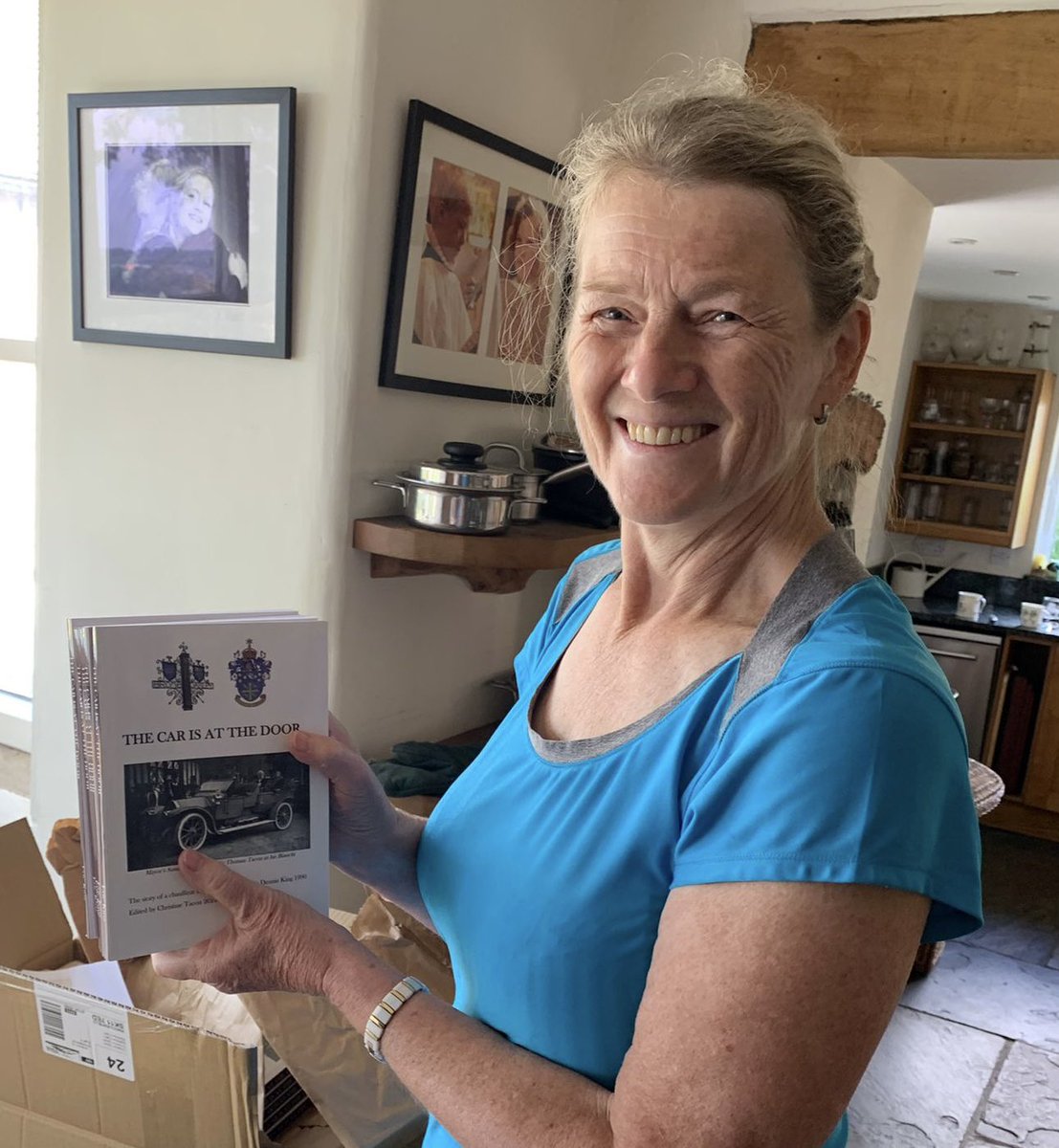 A few months’ work has arrived. The life of a chauffeur in the early days of motoring told by his son, the late Eric King. Left as a handwritten book and photos in Suffolk Archives. He worked for relatives of mine for 30 years and we still have the car. thecarisatthedoor.co.uk