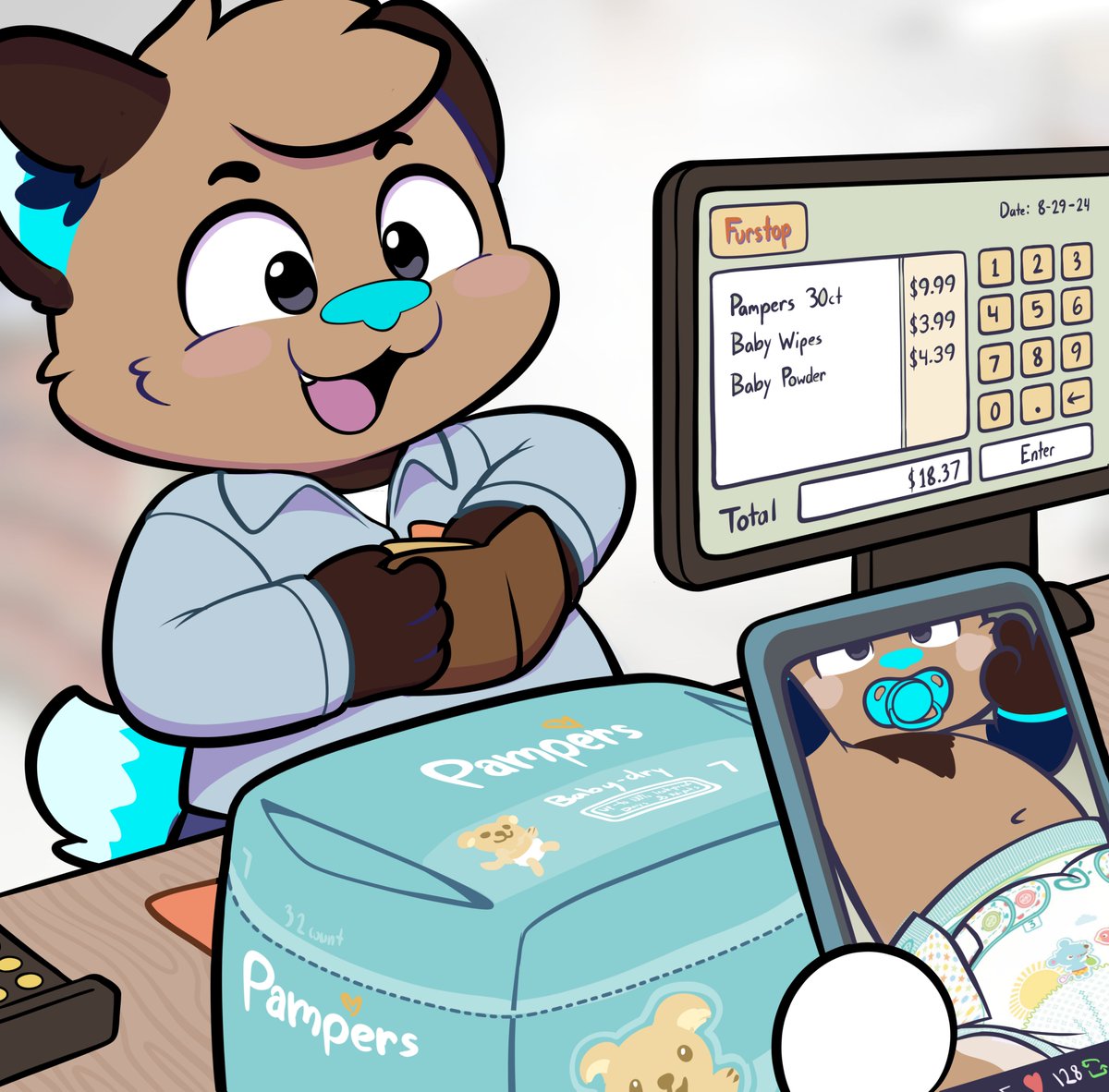 ych for telegram cutie boy x3