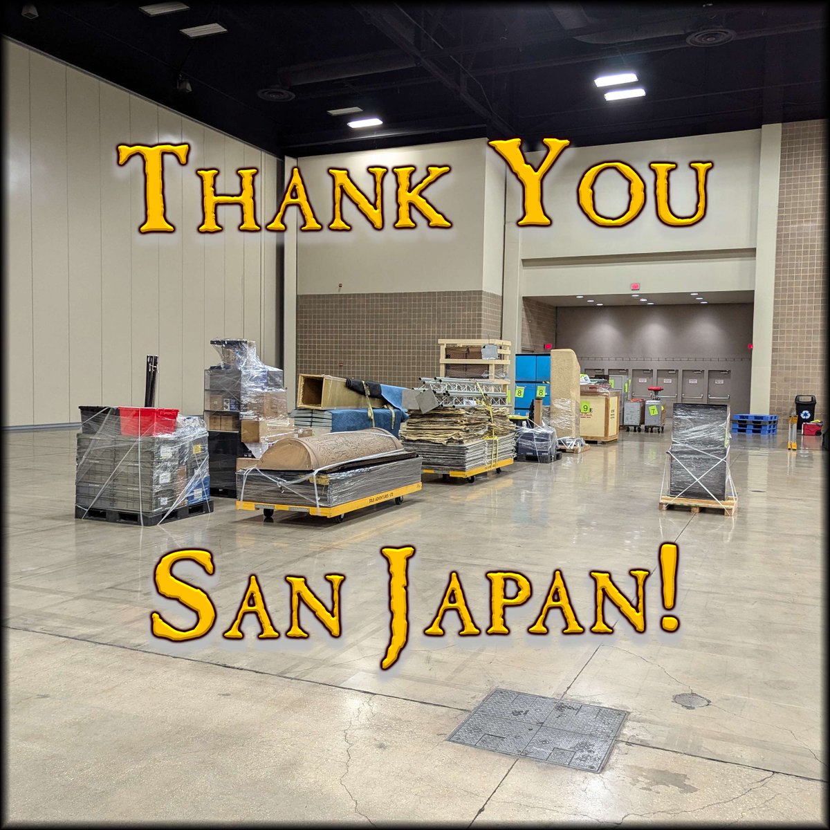 truedungeon's tweet photo. Thank you to the staff and attendees of San Japan and the Henry B. Gonzalez Convention Center for taking care of us this weekend, and an extra special thank you to the brave adventurers who undertook our quest!

#truedungeon #sanjapan #henrybgonzalezconventioncenter #sanantonio https://t.co/JbXOebQn5O