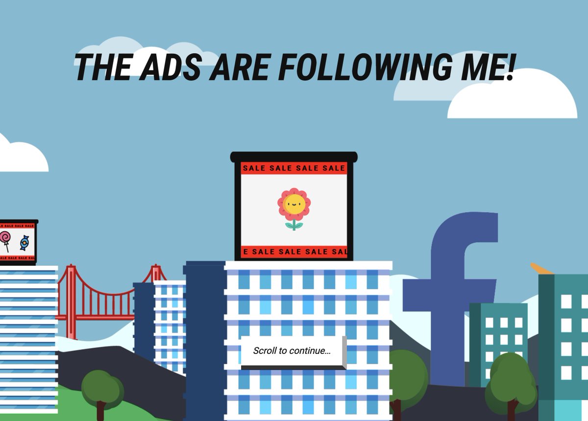 Dug up an old art project from my college days about ads and privacy. Turns out it's relevant to what I work on in my job now! Cleaned it up to be more relevant for today's times. Web privacy changes fast! angus.dev/ads-privacy/