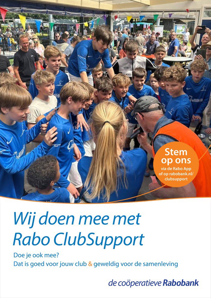 Vanaf morgen kan er weer gestemd worden voor de Rabobank ClubSupport campagne. Steun onze vereniging en breng je stem uit op vv Boskant!