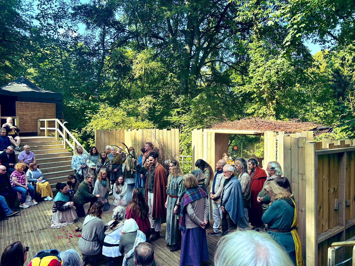and so we are officially open... every show @PITLOCHRYft Summer Season 2024 has met an audience. Just in time for us to share news of 2025. Thank you to everyone who’s made it happen &amp; made it work. It’s been rather unbelievable. Snaps from matinee of Dido &amp; Aeneas yesterday!