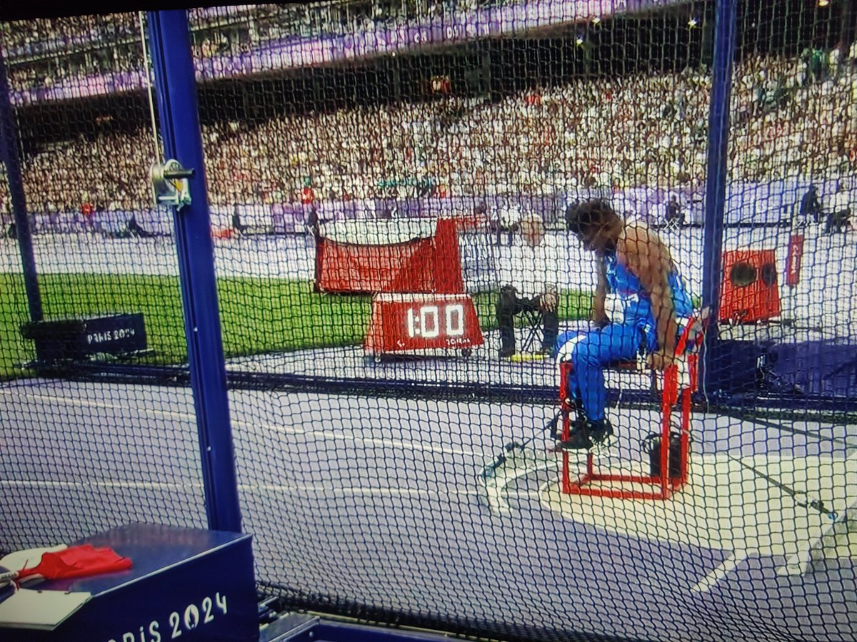 WikiLovesSport's tweet image. 25,48 m prima, 25,80 m dopo, nuovo record nel lancio del disco del mondo per l'italiano Rigivan Ganeshamoorthy, nato a Roma nel 1999 da genitori dello Sri Lanka. @Paralympics @CIPnotizie @Paris2024 @RaiSport