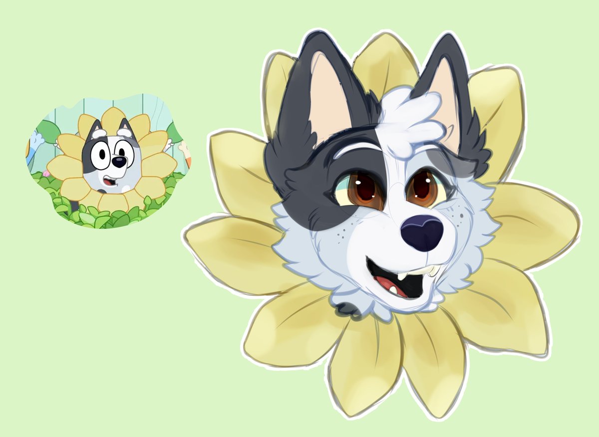thatlilpupper's tweet photo. also have a muffin doodle #bluey #blueytwt #blueyart #blueyfanart https://t.co/Jm6y3PQ59u