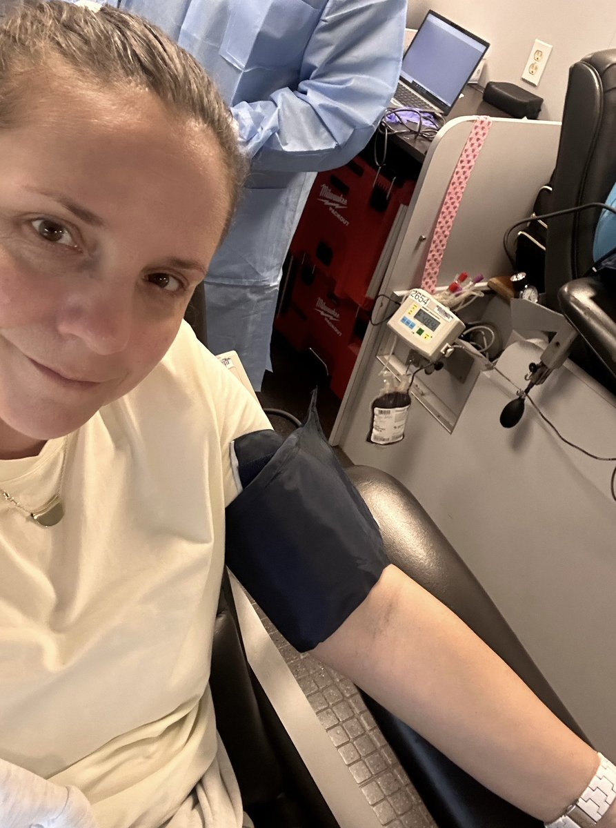Brette Peyton (@bnpeyton) on Twitter photo Holiday weekends increase the need for blood donations! The outstanding team <a href="/MDAndersonNews/">MD Anderson Cancer Center</a> Blood Bank was getting my ready to donate when I snapped this pic. The whole process took less than 30 minutes. Help save a life and donate blood! #EndCancer Holiday weekends increase the need for blood donations! The outstanding team <a href="/MDAndersonNews/">MD Anderson Cancer Center</a> Blood Bank was getting my ready to donate when I snapped this pic. The whole process took less than 30 minutes. Help save a life and donate blood! #EndCancer