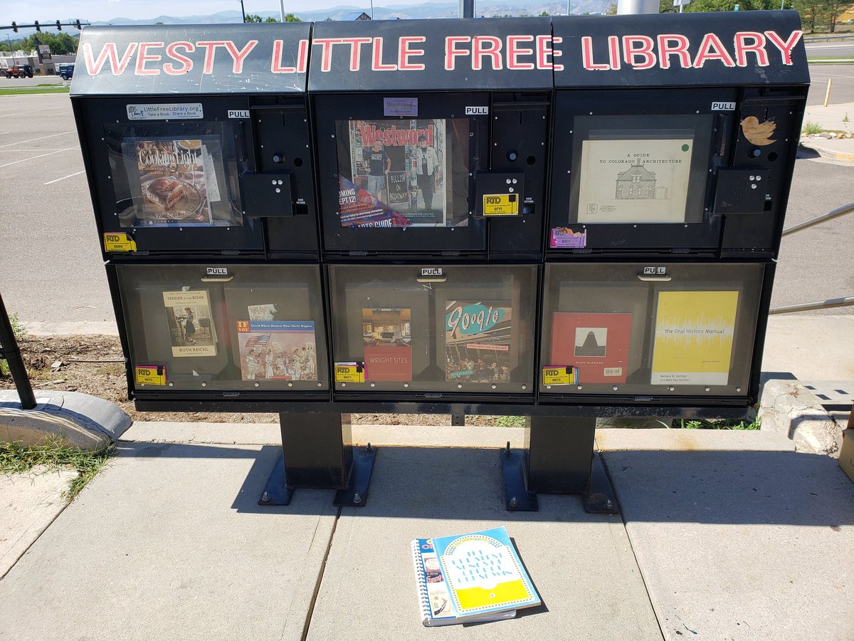 Refilled Westy with books from <a href="/ScottDMurdock1/">Scott D. Murdock</a> and Beth and Jim! I'm keeping the Gershwin! Thank you so much!