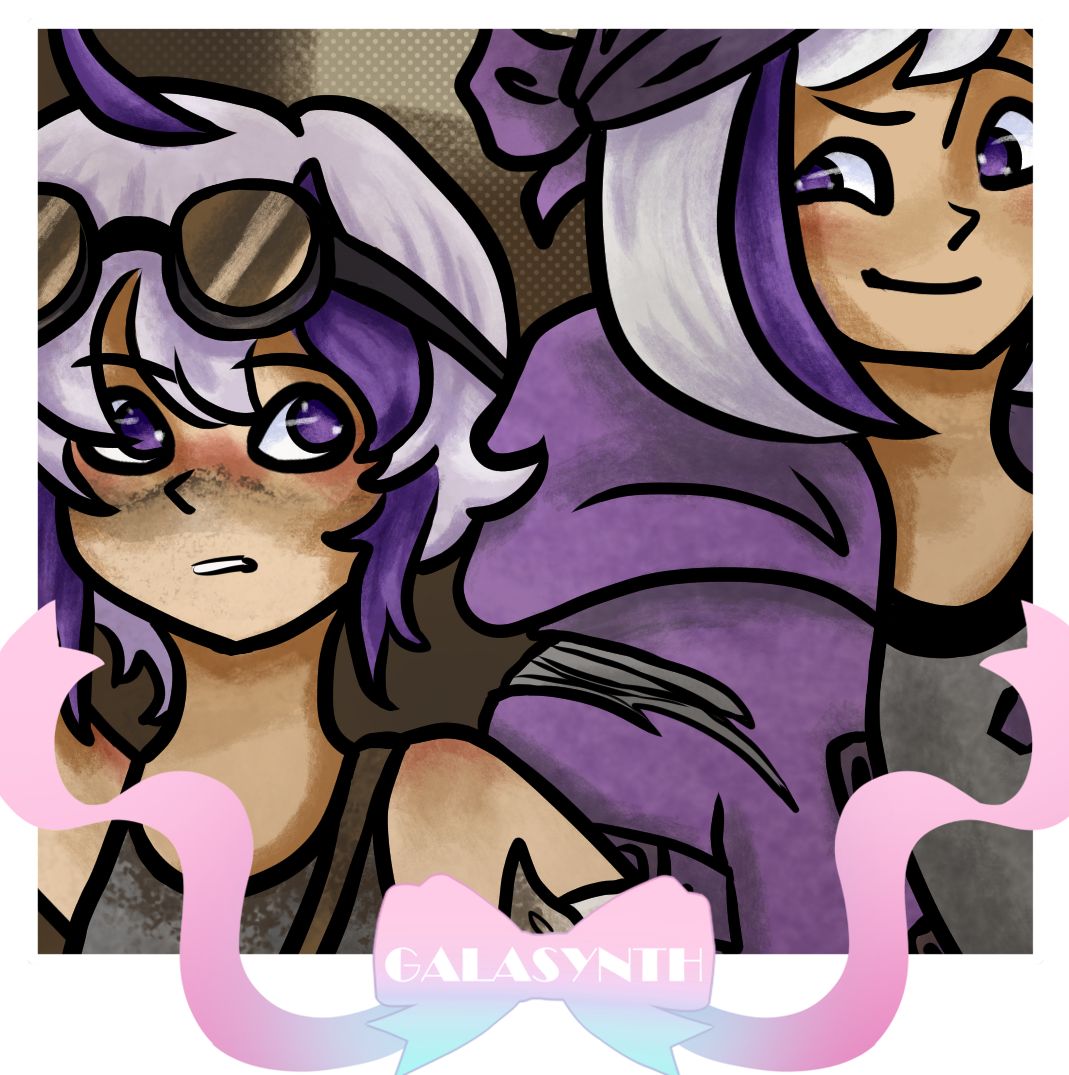 kable_draws's tweet photo. Little sneak peak for my entry into @galasynth 👀💜 https://t.co/Bjj1a0oOYC