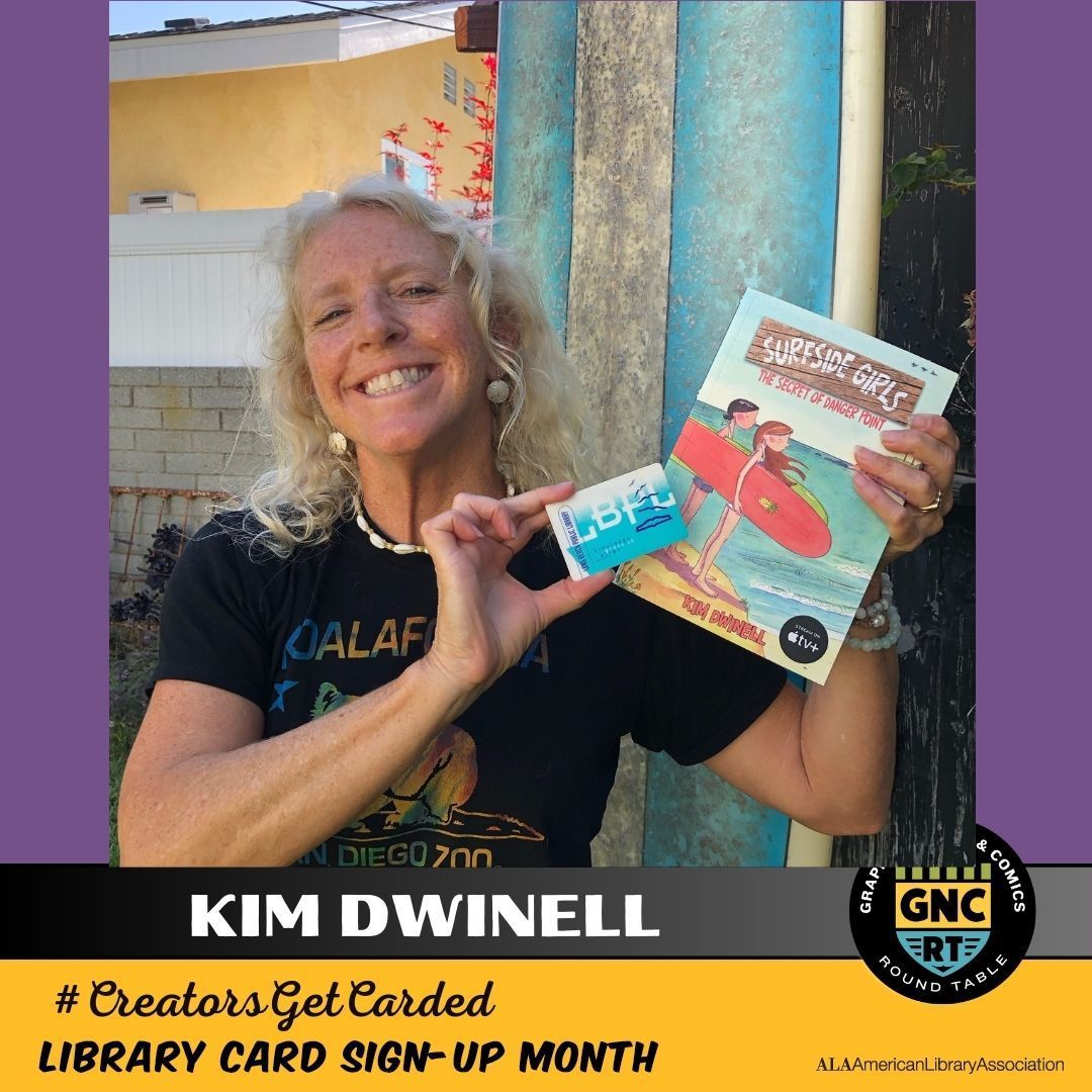 libcomix's tweet image. Surf, sleuth, and ghosthunt with Sam and Jade in SURFSIDE GIRLS: THE SECRET OF DANGER POINT by @kimdwinellofficial. All you need to do is get carded! #lbcitylibrary #LibraryCardSignUpMonth #CreatorsGetCarded