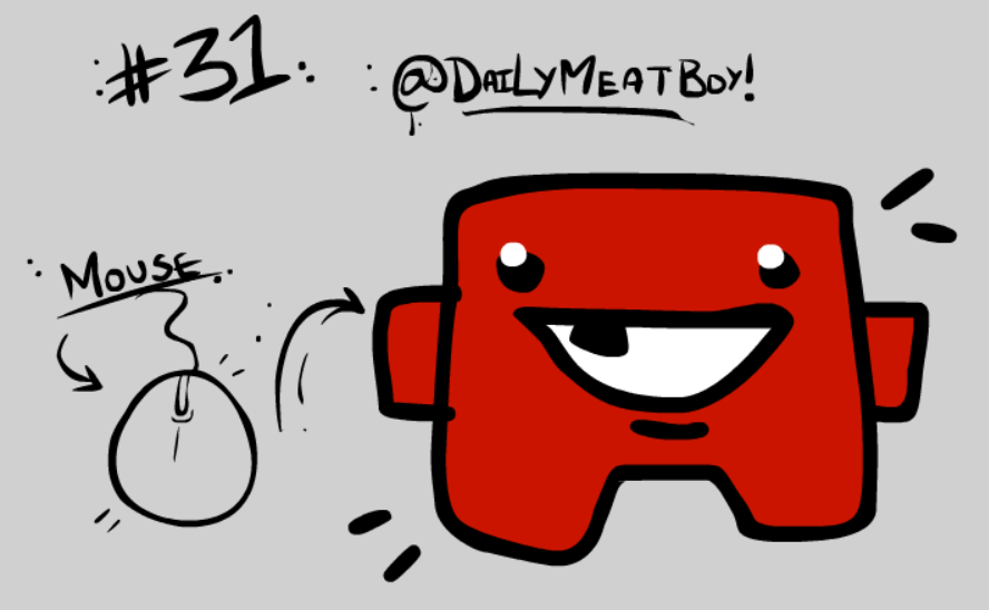 Daily Super Meat Boy tweet media