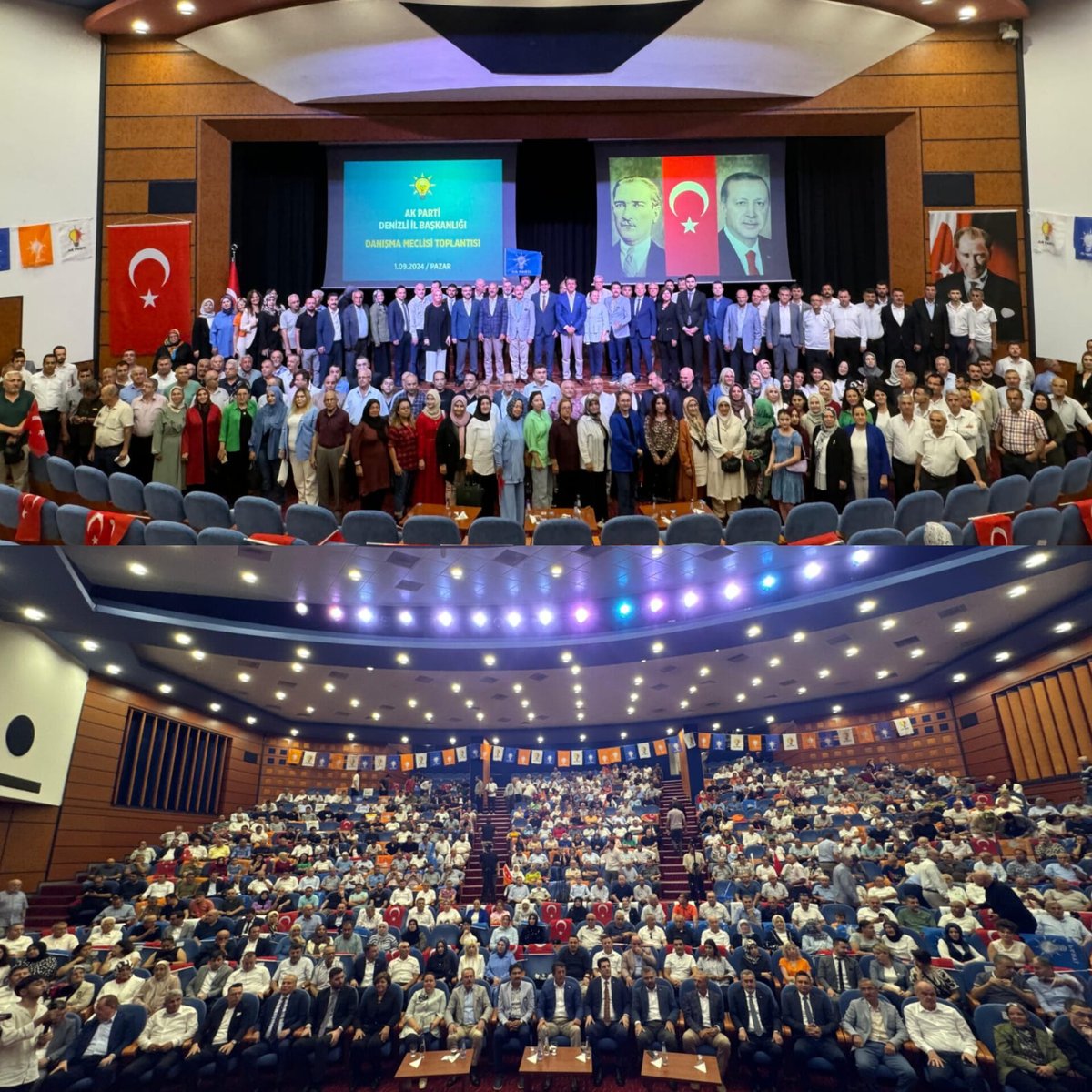 Ak Parti Denizli Genişletilmiş İl Danışma Meclisi Toplantısı.