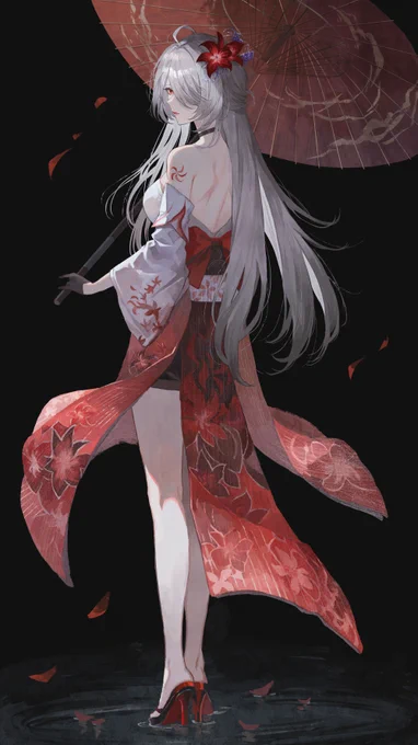 浴衣黄泉( ※タップ推奨 )#崩壊スターレイル #崩坏星穹铁道  #Acheron #HonkaiStarRrail 