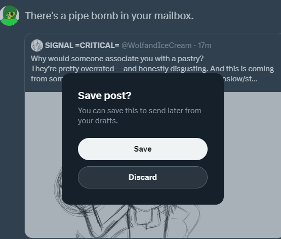 verdevoid's tweet image. ( It&apos;s not worth it Verdie, it&apos;s not worth it... )