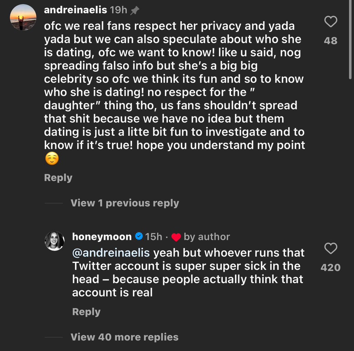 LDRCRAVE's tweet photo. Oh Lana spilled https://t.co/rbFKxnNzhS