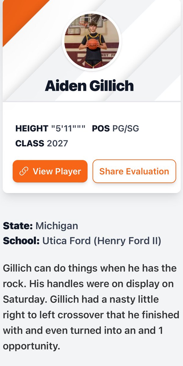 Thanks <a href="/HankampScott/">Scott Hankamp</a>. Had great time at Prep Hoops Sophomore ID Camp.

<a href="/PrepHoopsMI/">Prep Hoops Michigan</a> <a href="/FordIIBoysHoops/">HF2BoysHoops</a>