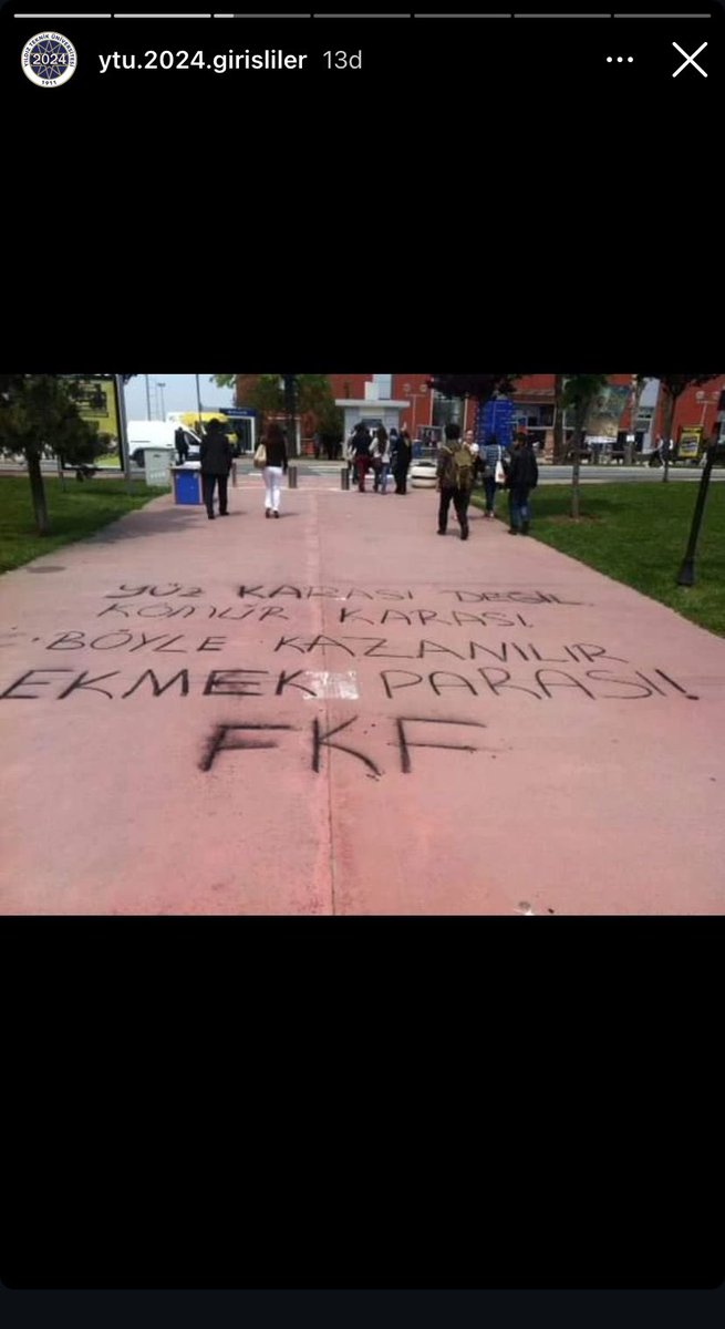 kulahmedi's tweet photo. FKF teröristleri “2024 girişliler” kod adını almış bu sene de. https://t.co/3bFUEhoYv9