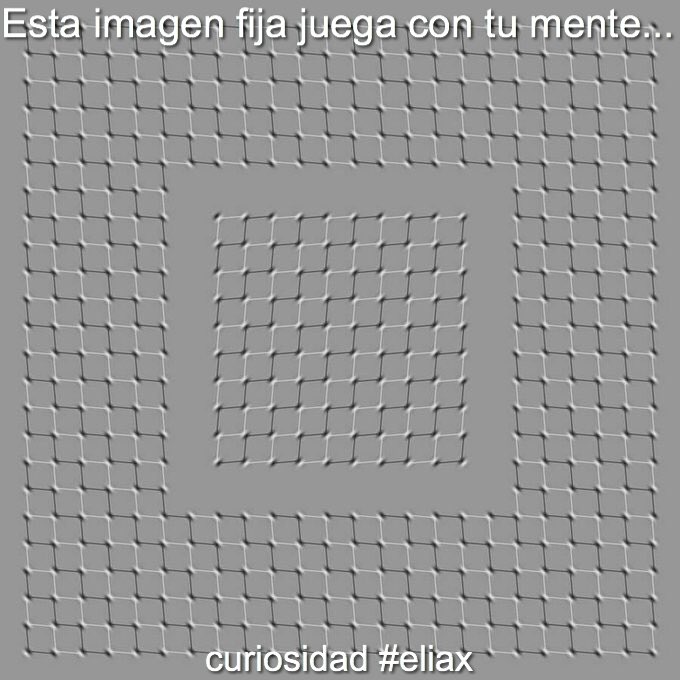 OpticaSerraiba's tweet photo. Estas imágenes fijas juegan con tu inquieta mente 🧠
└( ^ω^)」
#curiosidades #efectooptico #efectovisual
#opticaliaSerraiba #Alcoy https://t.co/UVCI04wqxA