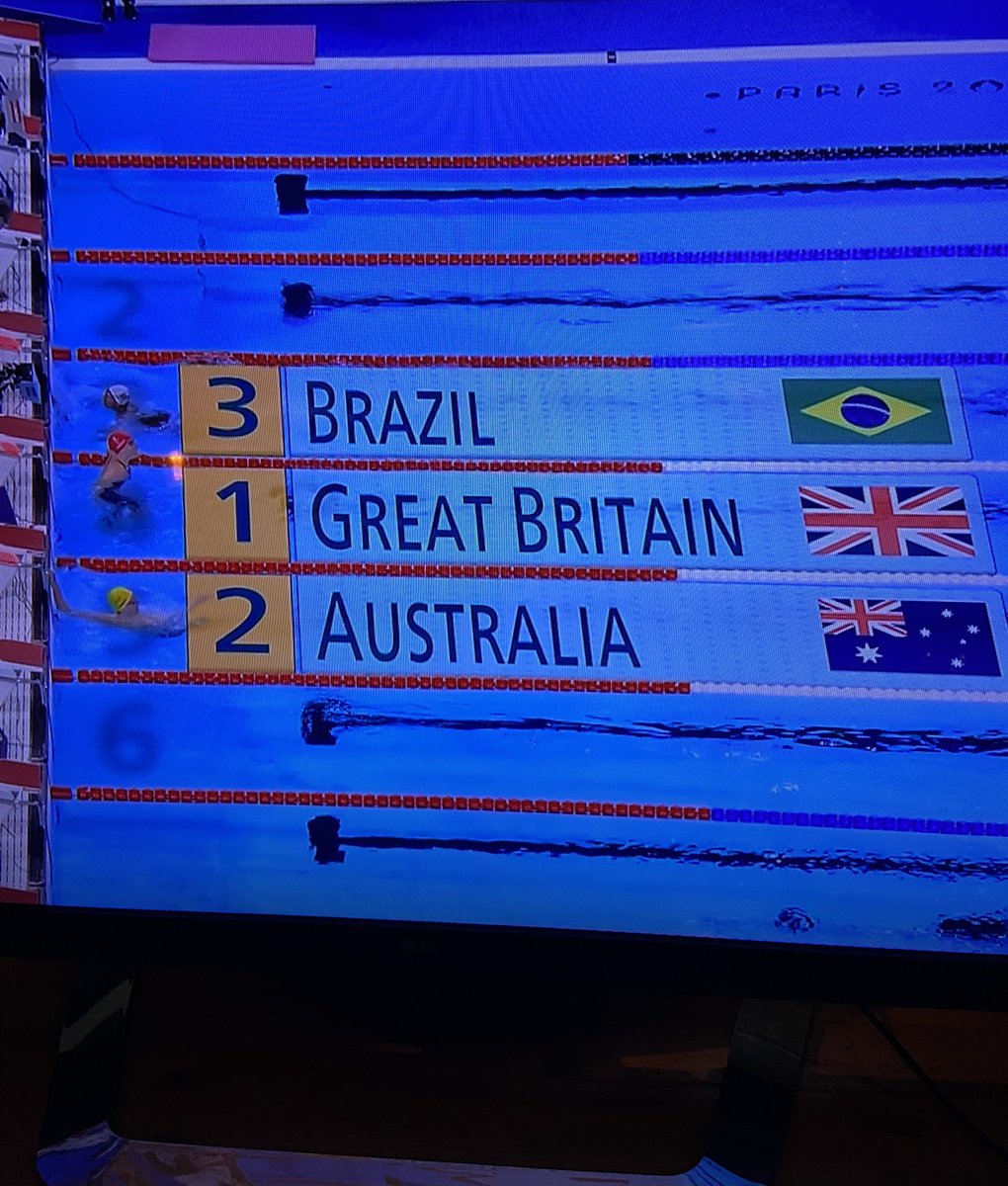 Yes. Gold. What a debut swim Rhys Darbey. You brought the 🔥  Your coaches and swim team. Super proud. Well done. Enjoy the moment. You have worked hard for it.  #Paralympics2024