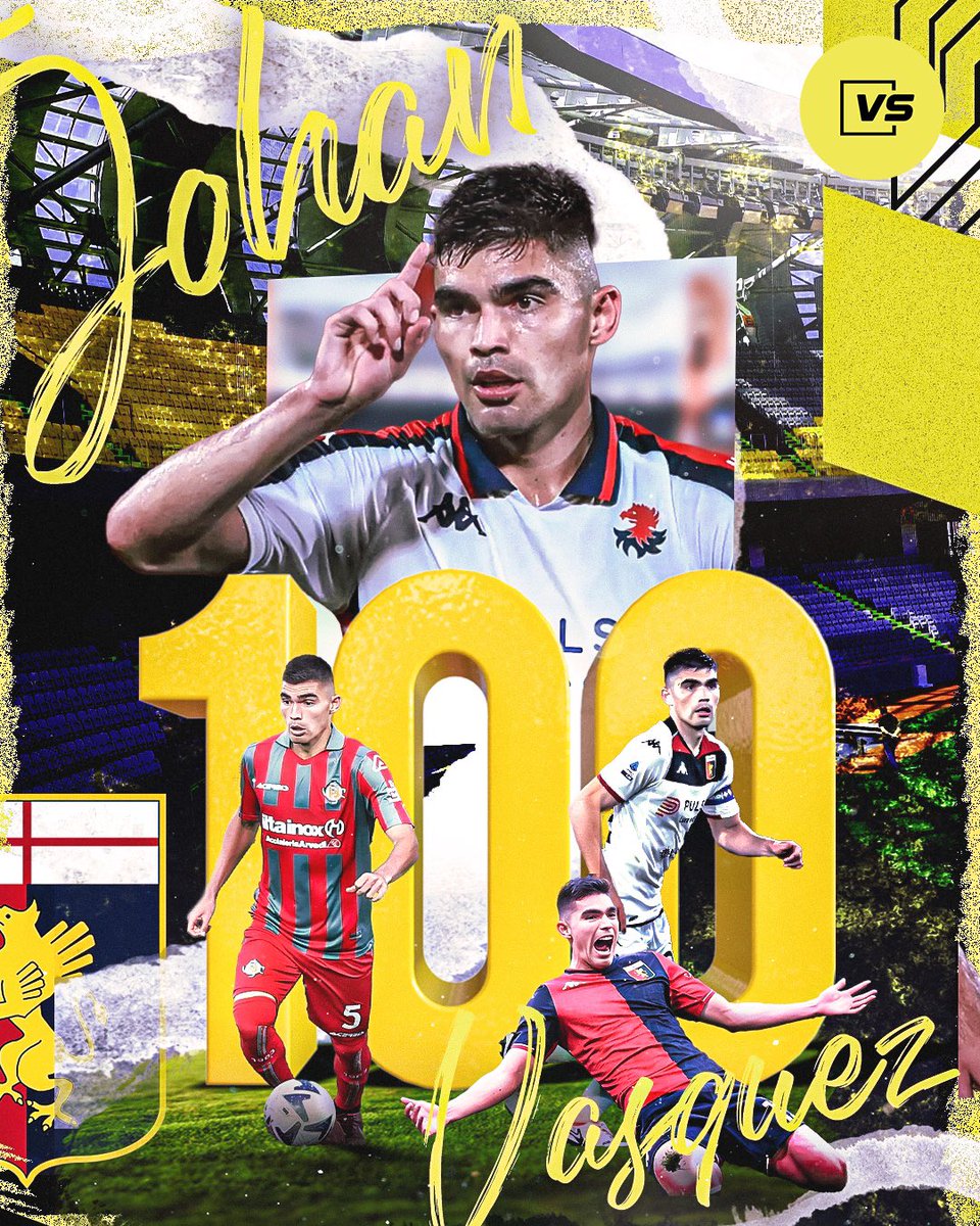 VS SINERGIA (@vs_sinergia) on Twitter photo ¡1️⃣0️⃣0️⃣ PARTIDOS EN 🇮🇹!
<a href="/Johanvasquez23/">Johan Vasquez</a> cumplió un centenar de encuentros en Italia. 🙌🏻
¡Muchas felicidades, Johan! 🔥
Es un honor acompañarte en este viaje. 👊🏻
#JugadorVSSinergia ¡1️⃣0️⃣0️⃣ PARTIDOS EN 🇮🇹!
<a href="/Johanvasquez23/">Johan Vasquez</a> cumplió un centenar de encuentros en Italia. 🙌🏻
¡Muchas felicidades, Johan! 🔥
Es un honor acompañarte en este viaje. 👊🏻
#JugadorVSSinergia