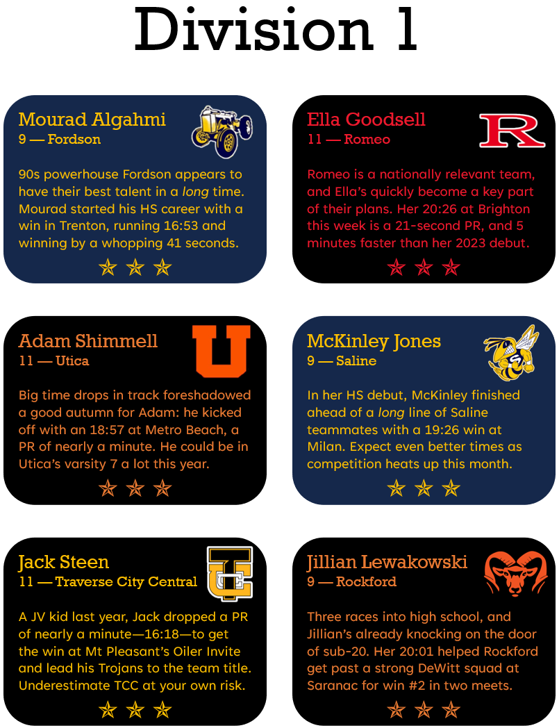 JFTMichigan's tweet image. Three Stars as it's finally, maybe, kinda starting to feel like autumn: