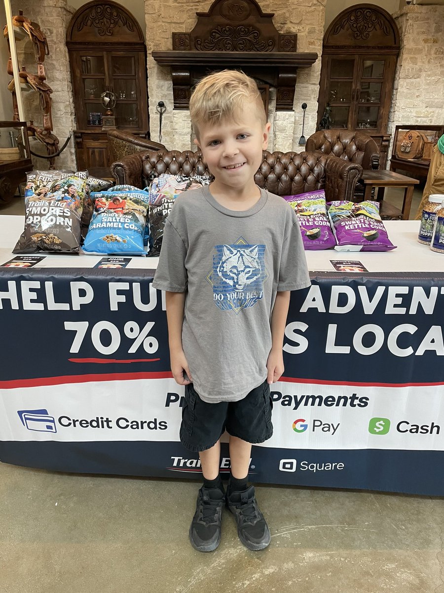 Howdy everybody and Happy Labor Day Weekend!

Wyatt and his Cub Scout Troop are selling popcorn for their fall fundraiser. If you can help him out and support, we’d greatly appreciate it!! <a href="/boyscouts/">Scouting America</a> #troop121 

trails-end.com/store/scout/MH…
