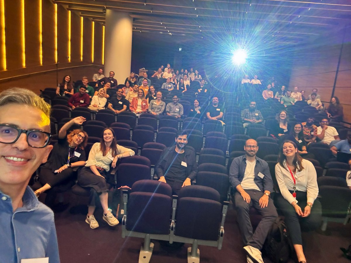 Cereda Lab (@cereda_lab) on Twitter photo First day of #EMBOcancerBio24 ending up with the hackathon session 🔥🔥 Great to see a vibrant spirit of collaboration to explore spatial transcriptomics data🚀🚀 Looking forward for the next two days ✨✨✨
<a href="/fcicca/">Francesca Ciccarelli</a> <a href="/mariasecrier/">Maria Secrier</a> <a href="/psychonaut/">Matteo Cereda</a> <a href="/TheCrick/">The Crick</a> First day of #EMBOcancerBio24 ending up with the hackathon session 🔥🔥 Great to see a vibrant spirit of collaboration to explore spatial transcriptomics data🚀🚀 Looking forward for the next two days ✨✨✨
<a href="/fcicca/">Francesca Ciccarelli</a> <a href="/mariasecrier/">Maria Secrier</a> <a href="/psychonaut/">Matteo Cereda</a> <a href="/TheCrick/">The Crick</a>