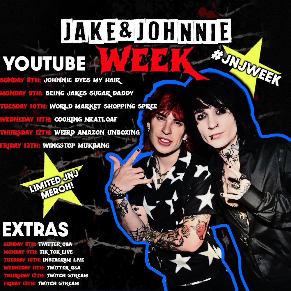 jakewebber's tweet photo. #JNJWEEK <333 https://t.co/hHk7rEfFzJ